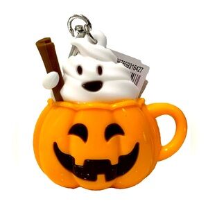 Bath & Body Works Pumpkin Latte Ghost Jack-O-Lantern Halloween Pocket*bac Holder
